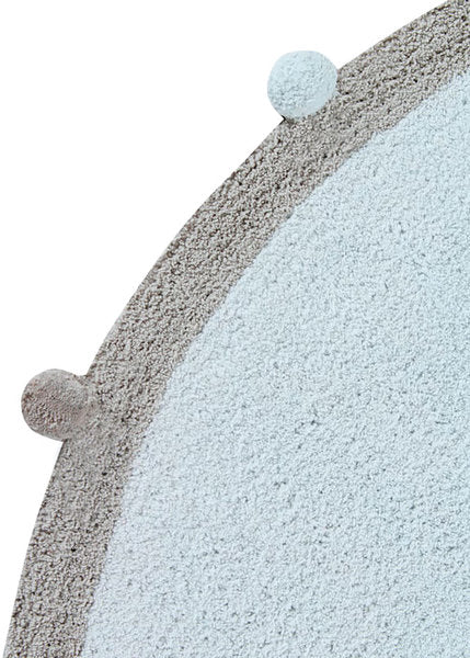 Tappeto lavabile Bubbly - Ø120cm