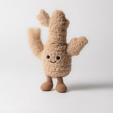 Peluche morbido zenzero divertente