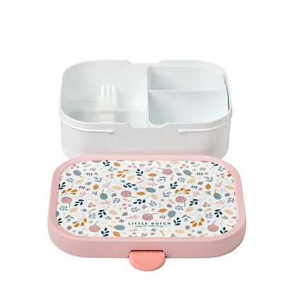 Lunch Box con divisori - Porta pranzo con forchetta