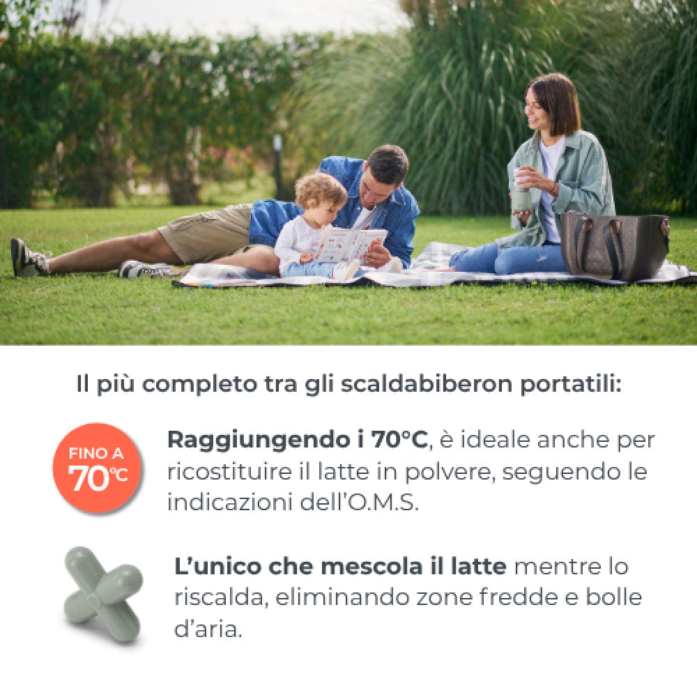 Scaldabiberon portatile universale con funzione Scalda e Mescola Mix70 - 1164