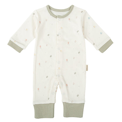 Tutina neonato - 50% Cotone organico e 50% Bamboo - Con apertura frontale