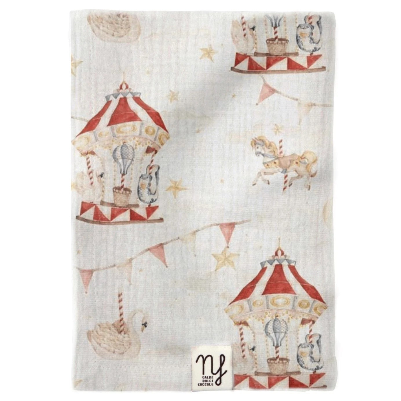 Mussola 90x70 in 100% Bamboo - Circus