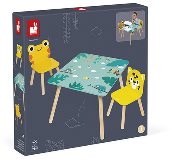 Set tavolo e sedie tropicali - tropik