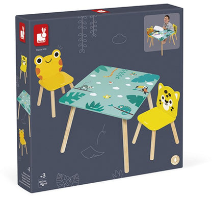 Set tavolo e sedie tropicali - tropik