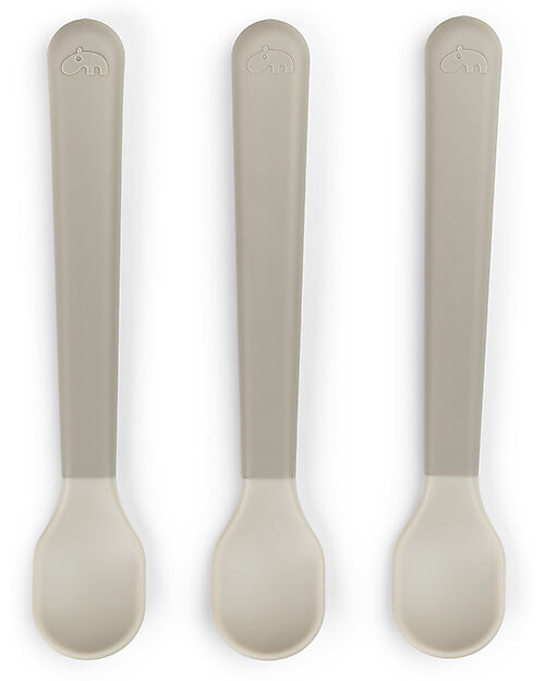 Set 3 Cucchiaini Foodie - Anti-Slip - 100% PP Alimentare
