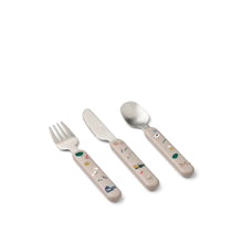Set Posate Adriana in Acciaio Inox con Manico Ergonomico in ABS (12+ Mesi)