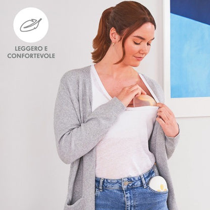 Tiralatte Elettrico Singolo Medela Solo Hands-Free - Indossabile e Leggero