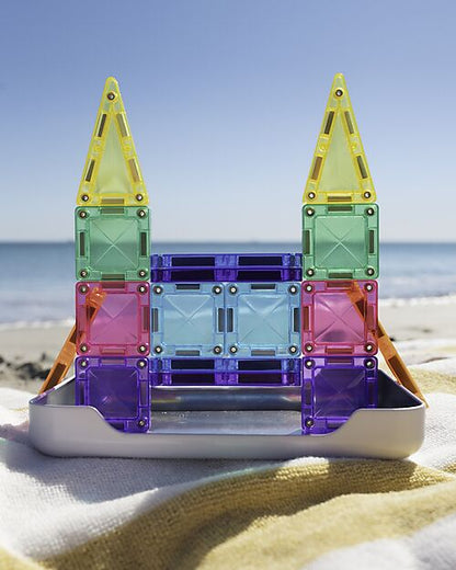 32 Pezzi - Tessere magnetiche - Mini pack da viaggio - 100% Plastica ABS Atossica