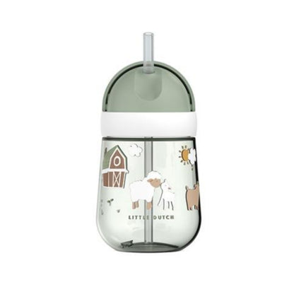 Borraccia con cannuccia 300ml - Dai 9 mesi