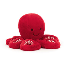 Peluche morbido Polipo Cranberry Large