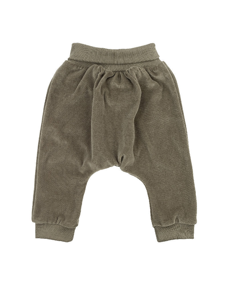 Pantaloni in Ciniglia di Cotone Biologico 'Cozy Velour'