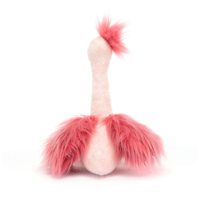 Peluche morbido fou fou struzzo
