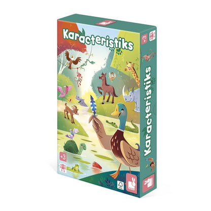 Gioco di memoria e associazione - karacteristiks