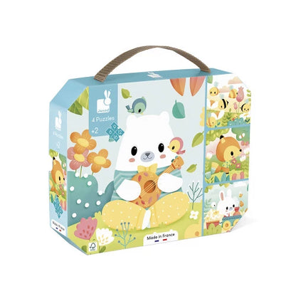 Set di 4 puzzle pure