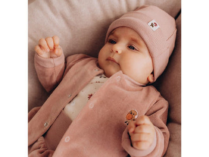 Cappellino Beanie in Cotone Biologico a Costine - Wooly Organic