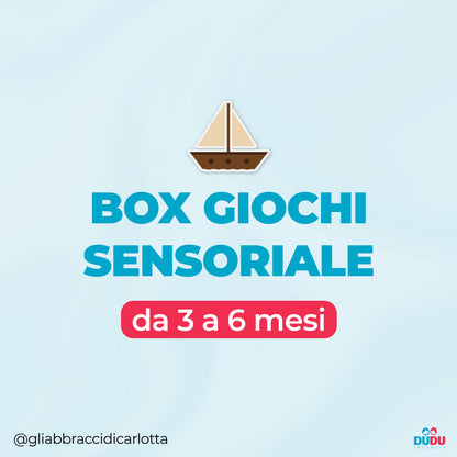 Box sensoriale 3-6 mesi