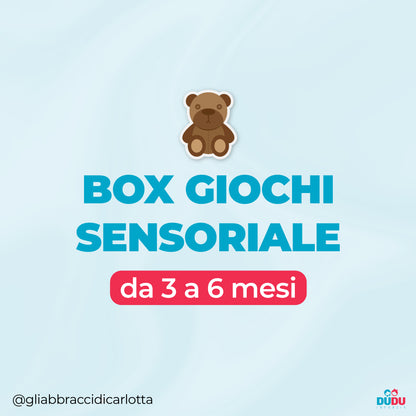 Box sensoriale 3-6 mesi