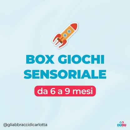 Box sensoriale 6-9 mesi