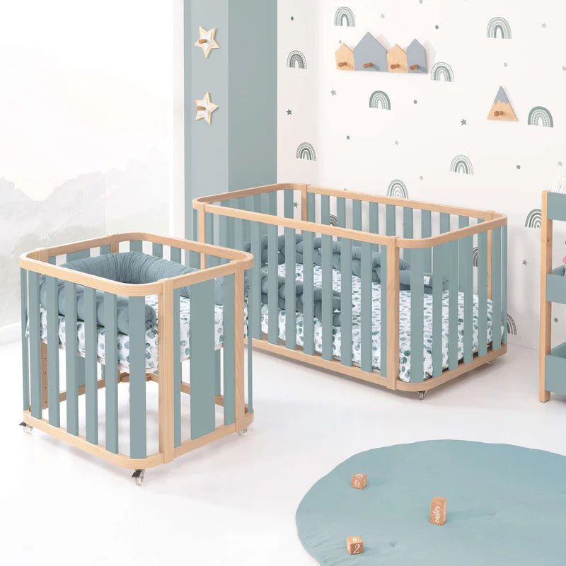 Alondra - Lettino Crea 3 Plus Evolutivo 4in 1 - Culla-Lettino-Letto montessoriano-Scrivania