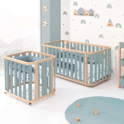 Alondra - Lettino Crea 3 Plus Evolutivo 4in 1 - Culla-Lettino-Letto montessoriano-Scrivania