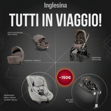 Inglesina - Aptica 2026 con ovetto Evo Recline + Base rotante 360 + seggiolino auto Darwin Next Stage