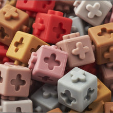 Mattoncini per costruzioni in silicone - 50 pezzi