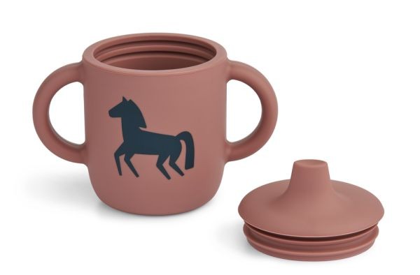 Tazza in Silicone Neil con Beccuccio e Manici -Ideale per Bambini