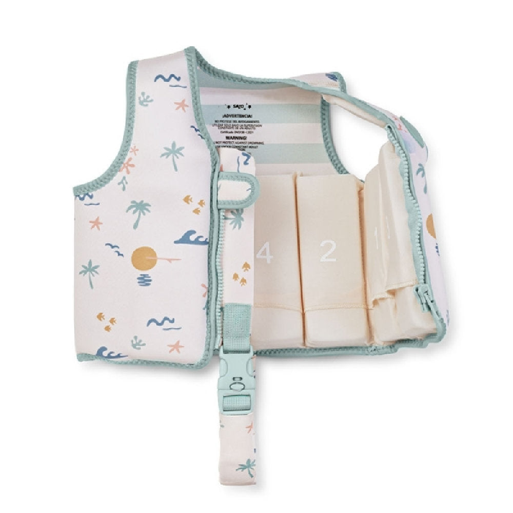 Gilet Salvagente in neoprene con cerniera