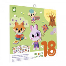 Kit Creativo Adesivi Riposizionabili 'Fattoria &amp; Bosco' (22 Pezzi)