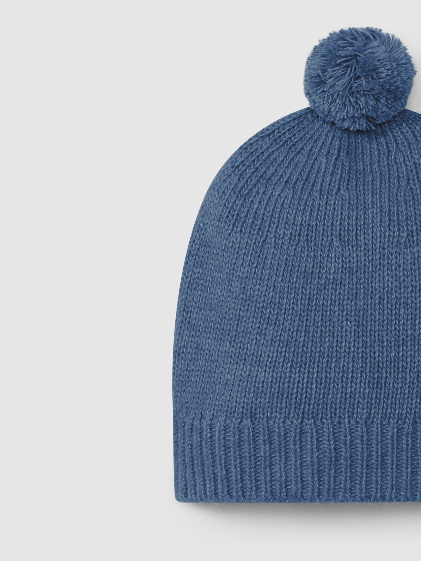Berretto lavorato a maglia con PomPon