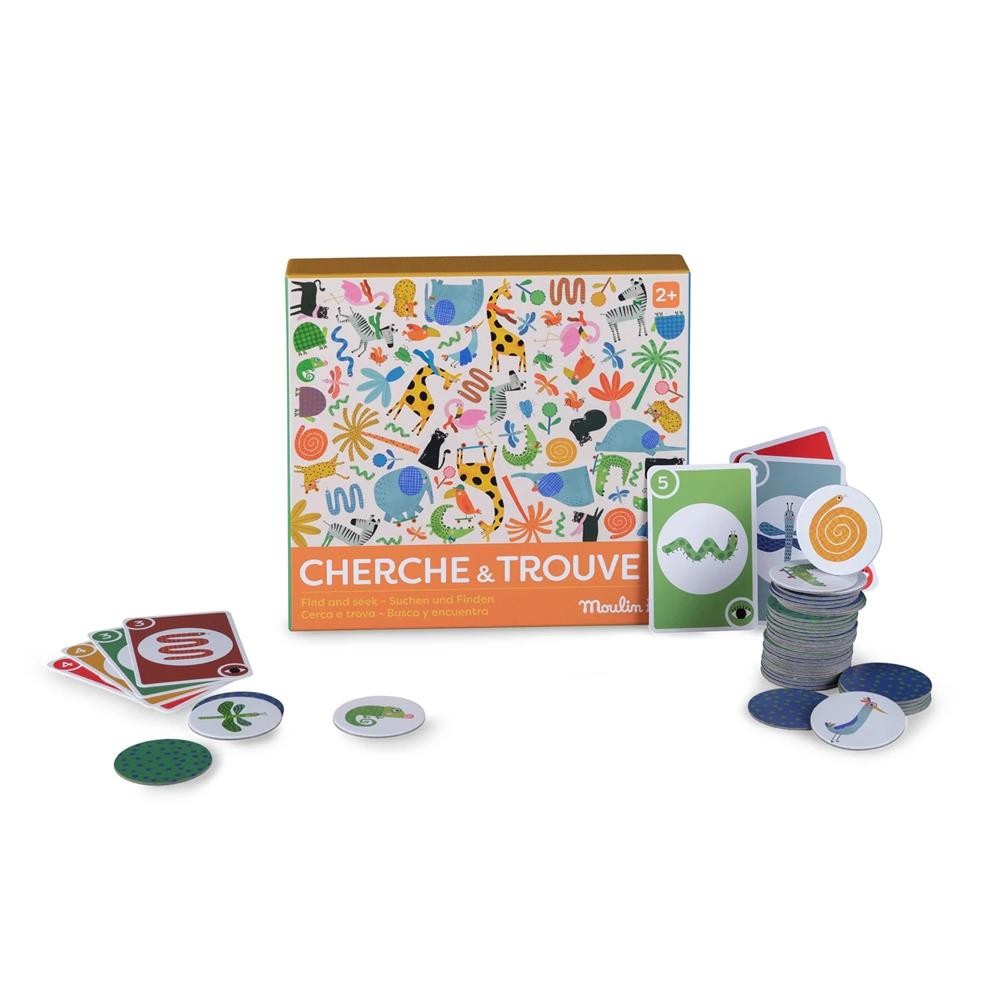 Gioco cerca e trova -carta fsc® e inchiostri a base vegetale