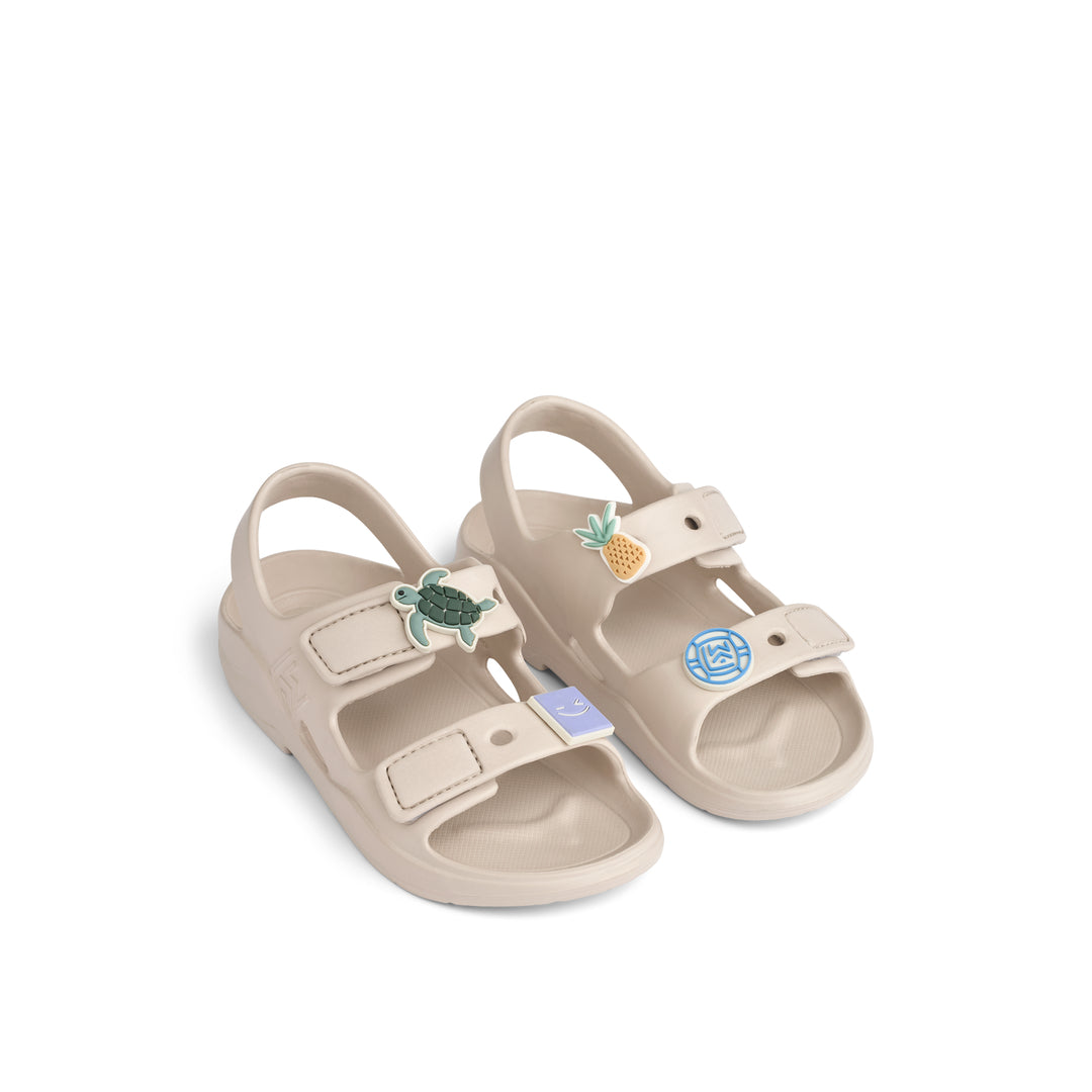 Sandali Sportivi Lilo in Morbida Schiuma EVA con Charms