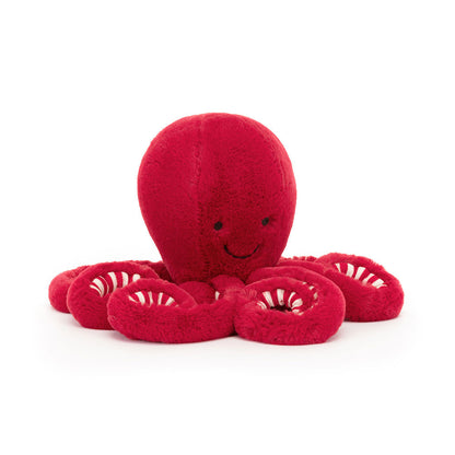 Peluche morbido Polipo Cranberry Little