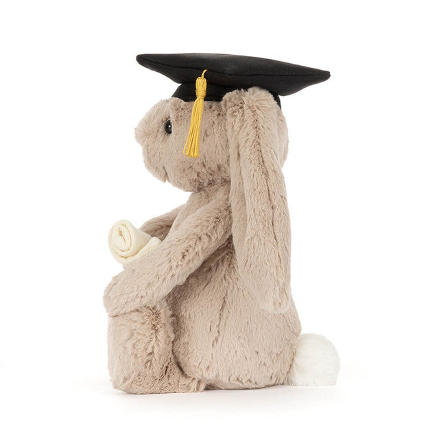 Peluche morbido coniglio laureato - Bashful Bunny graduation Outfit