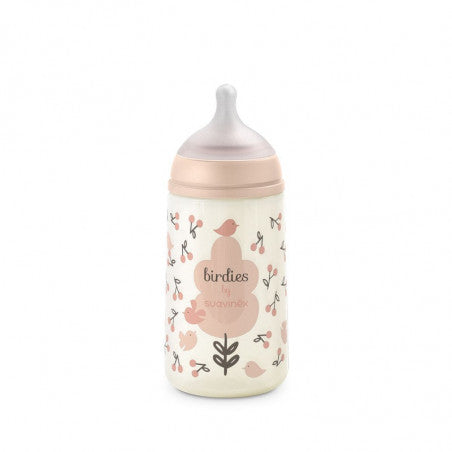Biberon 270ml Birdies -  con tettarella fisiologica SX Pro
