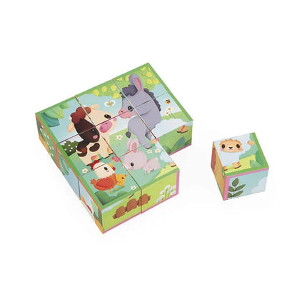 Cubi in cartone - Fattoria degli Animali