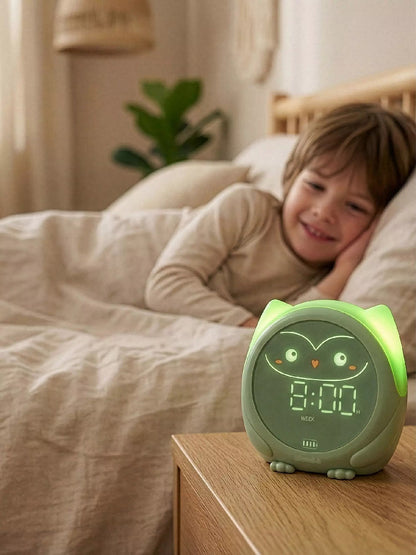 Sveglia Educativa e Sleep Trainer Owlie per Bambini (3+ Anni)