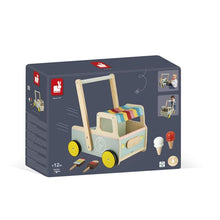 Carrello primi passi bancherella gelateria