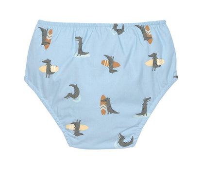 Costume contenitivo crocodile sky blue