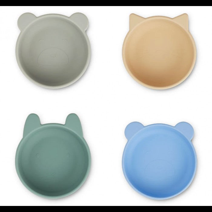 Ciotole in silicone iggy - 4 pezzi