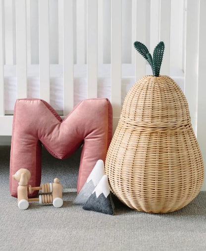 Lettera in velluto M