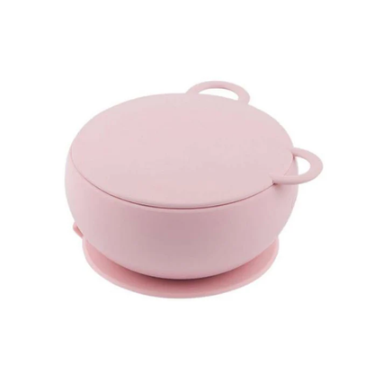 Piatto con coperchio e ventosa Bowly