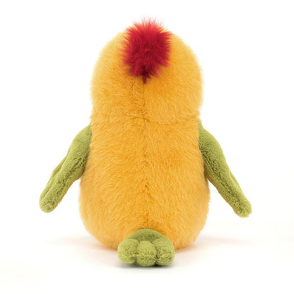 Peluche morbido Pappagallo Budgeby