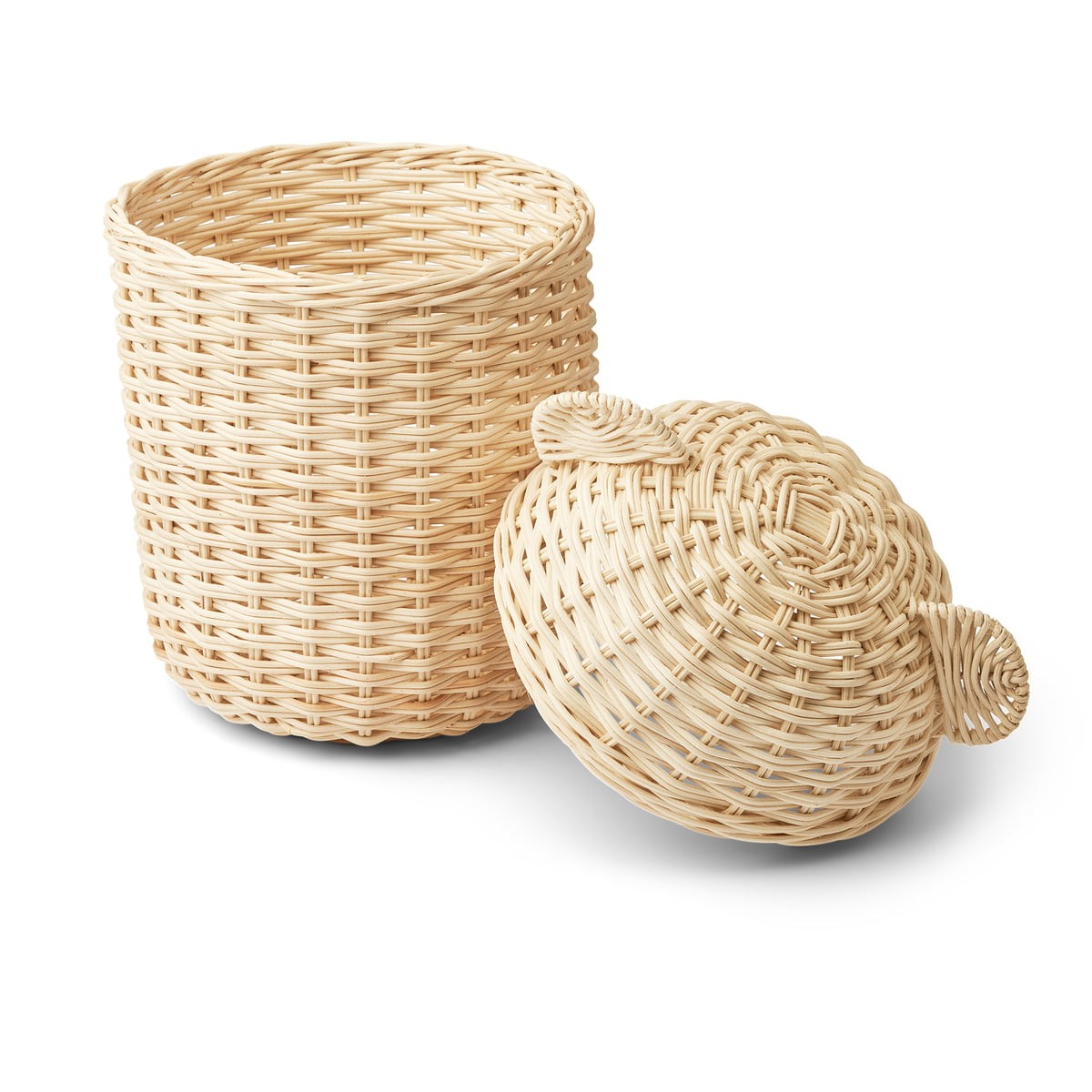 Cestino in rattan kana -  ø 22 x 34 cm