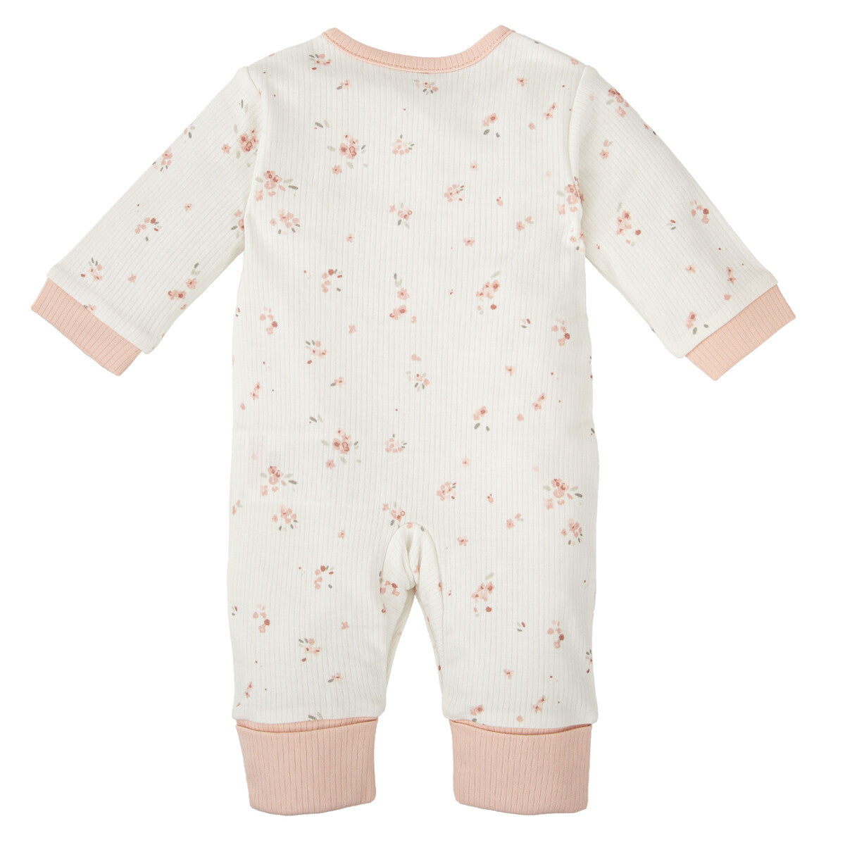 Tutina neonato - 50% Cotone organico e 50% Bamboo - Con apertura frontale