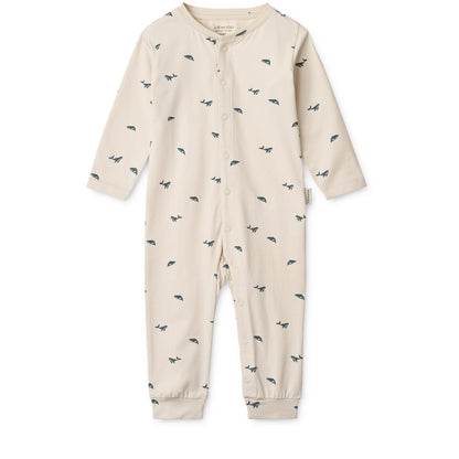 Pigiama Birk stampato - 95% Cotone organico certificato GOTS