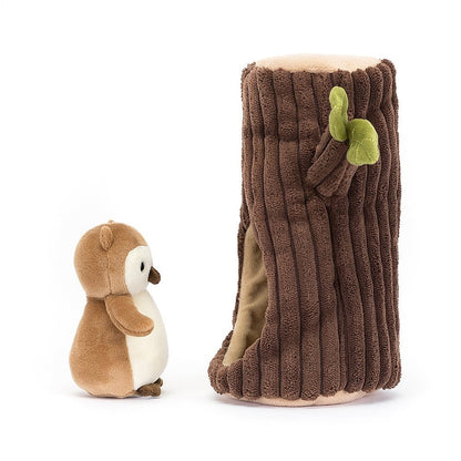 Peluche morbido Gufo della foresta