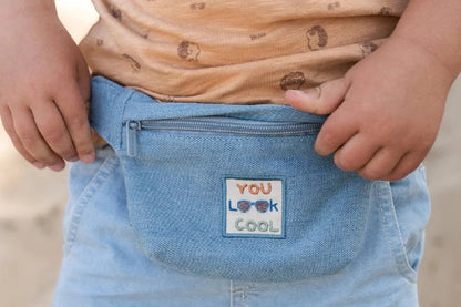 Marsupio Bambino in Morbido Denim - Cotone Biologico