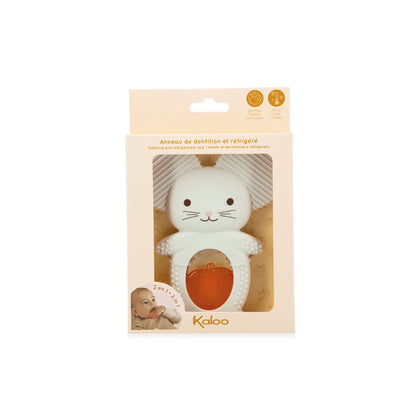 Massaggiagengive Refrigerante con Anello in Silicone Duo Kaloo