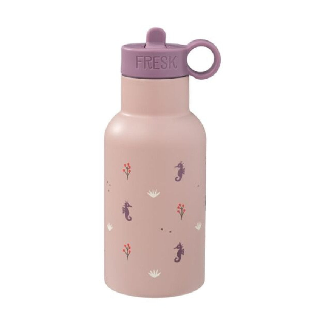Borraccia Termica per Bambini in Acciaio Inox (350 ml, Doppio Tappo)